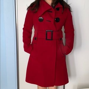 Long Red Coat